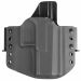 Kabura RH Holsters OWB do Glock 17 / 22 / 31, 1/2 sweatguard, speedloops 40 mm, prawa, czarna
