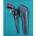 Kabura skórzana zamknięta do rewolweru Remington New Army 8